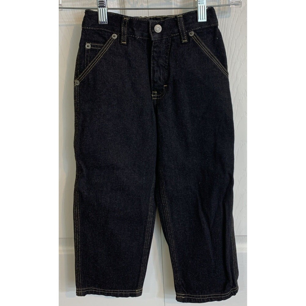Children's Place Jeans Boys 4T Carpenter Stretch Waist Pockets